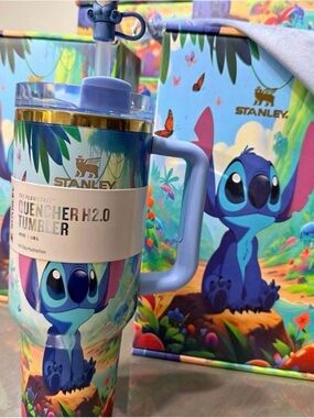 Stanley Lilo & Stitch Quencher H2.0 Tumbler 40 ounce
